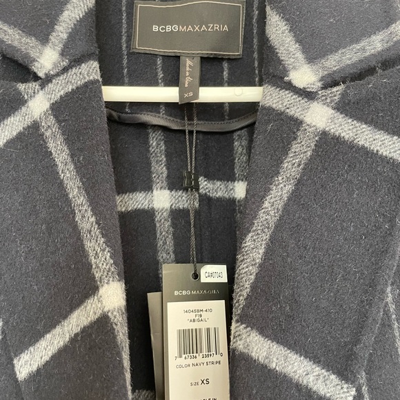 BCBG MaxAzaria Authentic Wool Moto Vest - Picture 4 of 6